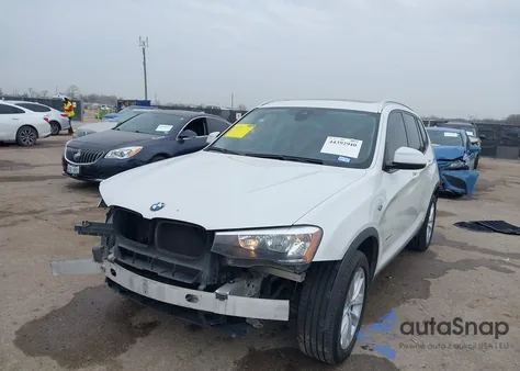 2015 BMW X3 xDrive28I из США, поврежденный, VIN 5UXWX9C57F0D55808